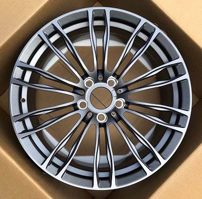 Кованые диски Ju-Tuning HJ1165 матовый графит R19 5x120 на BMW 3/5/7, X5/X6