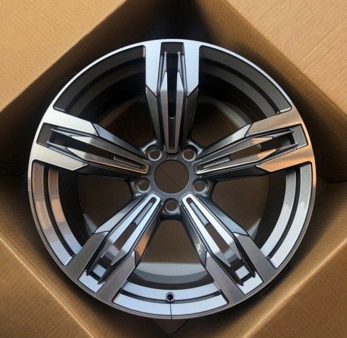 Кованые диски Ju-Tuning RD1040 графит gunmetal R18–R19 5x120 на BMW 3/5/7, X5/X6