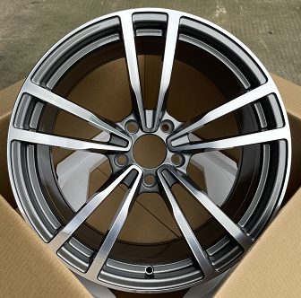 Кованые диски Ju-Tuning 6002 графит gunmetal R19 5x120 на BMW 3/5/7, X5/X6