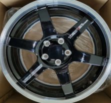 Кованые диски Ju-Tuning WLP3040 центральная секция зеркальная полировка обод зеркальная полировка R19 5x120 на BMW 3/5/7, X5/X6