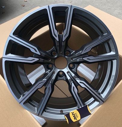 Кованые диски Ju-Tuning FG528 графит gunmetal R20–R21 5x112 / 5x120 на BMW G-серии, X3-X7
