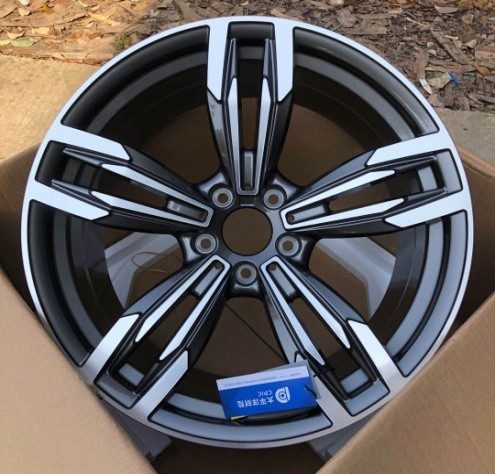 Кованые диски Ju-Tuning MF6017 графит gunmetal R20 5x120 на BMW 3/5/7, X5/X6