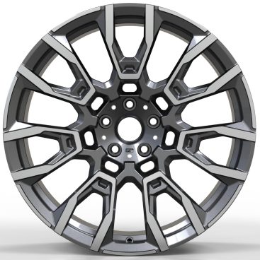 Кованые диски Ju-Tuning HJ0506 графит gunmetal R20–R21 5x112 на BMW G-серии, X3-X7