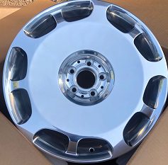 Кованые диски Ju-Tuning HJ0023 зеркальная полировка R17–R20 5x112 на Mercedes C/E/S, GLC, GLE