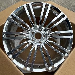 Кованые диски Ju-Tuning HJ0163 зеркальная полировка R19–R20 5x112 на Mercedes C/E/S, GLC, GLE