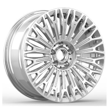 Кованые диски Ju-Tuning JX0616 полировка R18 5x112 на Mercedes C/E/S, GLC, GLE