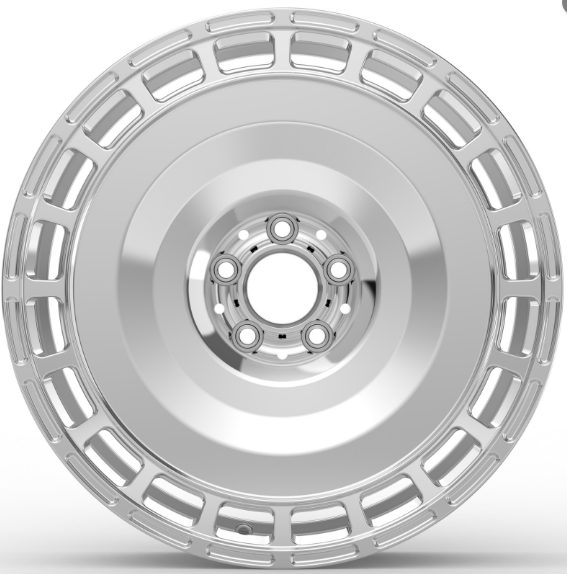 Кованые диски Ju-Tuning HJ0600 полировка R19–R21 5x112 на Mercedes C/E/S, GLC, GLE
