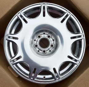 Кованые диски Ju-Tuning TX159 зеркальная полировка R23 5x112 на Mercedes C/E/S, GLC, GLE