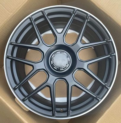 Кованые диски Ju-Tuning HJ0018 чёрный мат R18–R21 5x112 на Mercedes C/E/S, GLC, GLE