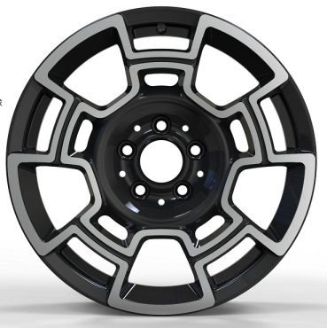 Кованые диски Ju-Tuning HJ0082 чёрный глянец R17–R21 5x112 / 5x114.3 / 5x120 на Mercedes C/E/S, GLC, GLE
