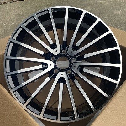 Кованые диски Ju-Tuning HJ0096 чёрный глянец R18–R20 5x112 на Mercedes C/E/S, GLC, GLE