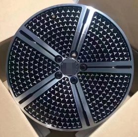Кованые диски Ju-Tuning HJ0257 чёрный глянец R17–R18 5x112 на Mercedes C/E/S, GLC, GLE