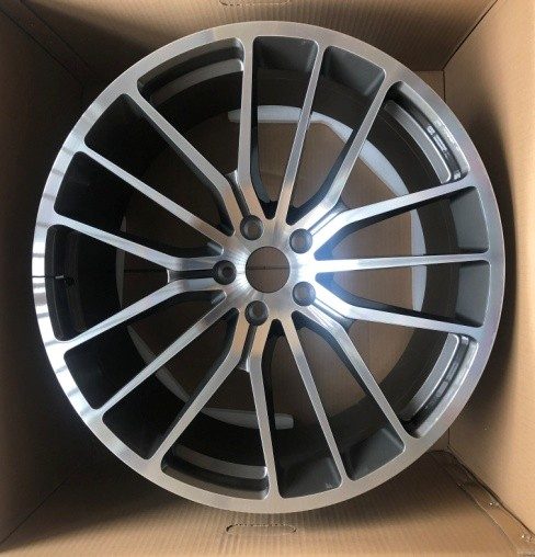 Кованые диски Ju-Tuning K652 матовый графит R19 5x112 на Mercedes C/E/S, GLC, GLE