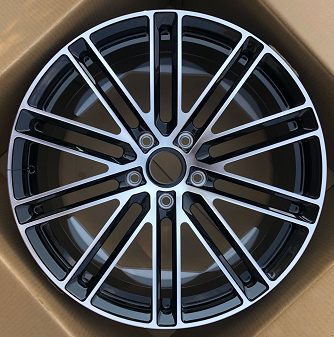 Кованые диски Ju-Tuning HJ8012 графит gunmetal R21 5x130 на Porsche Cayenne, Panamera