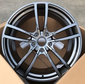 Кованые диски Ju-Tuning HJ0154 графит gunmetal R20–R21 5x130 на Porsche Cayenne, Panamera