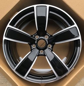 Кованые диски Ju-Tuning HJ0184 графит gunmetal R20–R22 5x130 на Porsche Cayenne, Panamera