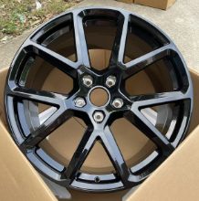 Кованые диски Ju-Tuning HJ0471 чёрный глянец R21 5x130 на Porsche Cayenne, Panamera