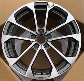 Кованые диски Ju-Tuning HJ0030 графит gunmetal R17–R18 5x115 на Cadillac Escalade, Lincoln