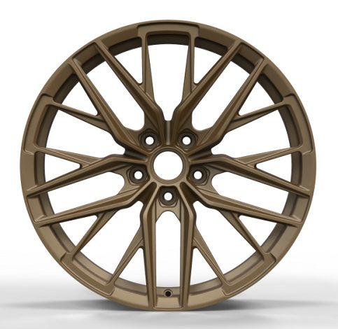 Кованые диски Ju-Tuning HJ0285 матовый графит R18–R19 5x120 на Cadillac Escalade, Lincoln