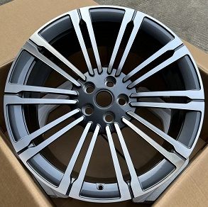 Кованые диски Ju-Tuning HJ0249 графит gunmetal R21–R23 5x120 на Range Rover, Defender