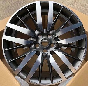 Кованые диски Ju-Tuning FG155 графит gunmetal R21 5x120 на Range Rover, Defender
