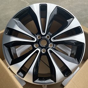 Кованые диски Ju-Tuning FG837 чёрный глянец R21 5x120 на Range Rover, Defender