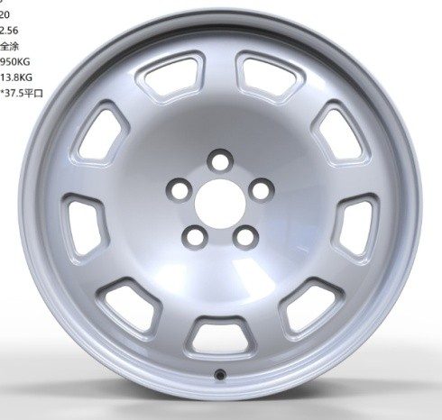 Кованые диски Ju-Tuning HJ0354 белый R19–R20 5x120 на Range Rover, Defender