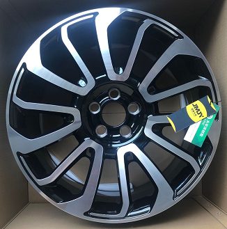 Кованые диски Ju-Tuning DS105 чёрный глянец R21–R22 5x120 на Range Rover, Defender