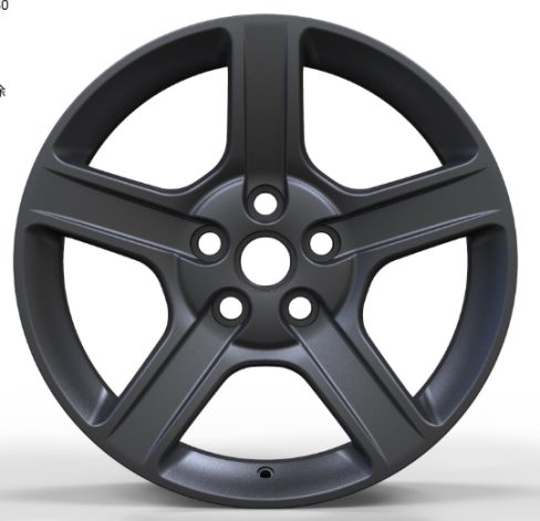 Кованые диски Ju-Tuning HJ0302 матовый графит R18 5x120 на Range Rover, Defender