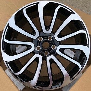 Кованые диски Ju-Tuning HJ0255 графит gunmetal R22 5x120 на Range Rover, Defender