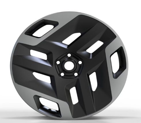 Кованые диски Ju-Tuning HJ0303 чёрный мат R21–R23 5x120 на Range Rover, Defender