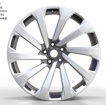 Кованые диски Ju-Tuning HJ0320 графит gunmetal R22–R23 5x120 на Range Rover, Defender