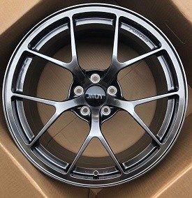 Кованые диски Ju-Tuning HJ0017 чёрный мат R18–R20 5x112 / 5x120 / 5x114.3