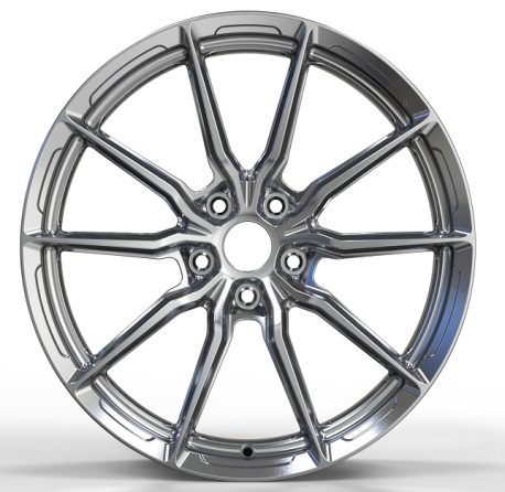 Кованые диски Ju-Tuning HJ0201 полировка R18 5x112