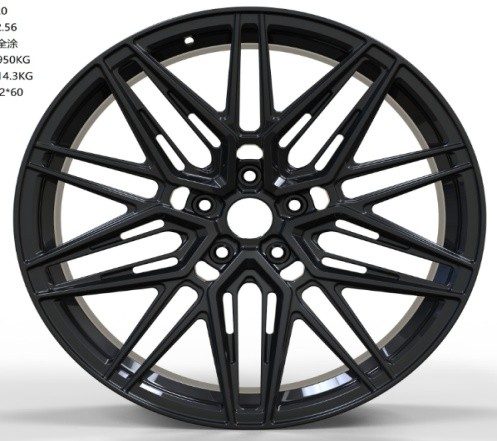 Кованые диски Ju-Tuning HJ0353 зеркальная полировка R20–R23 5x120 / 5x114.3