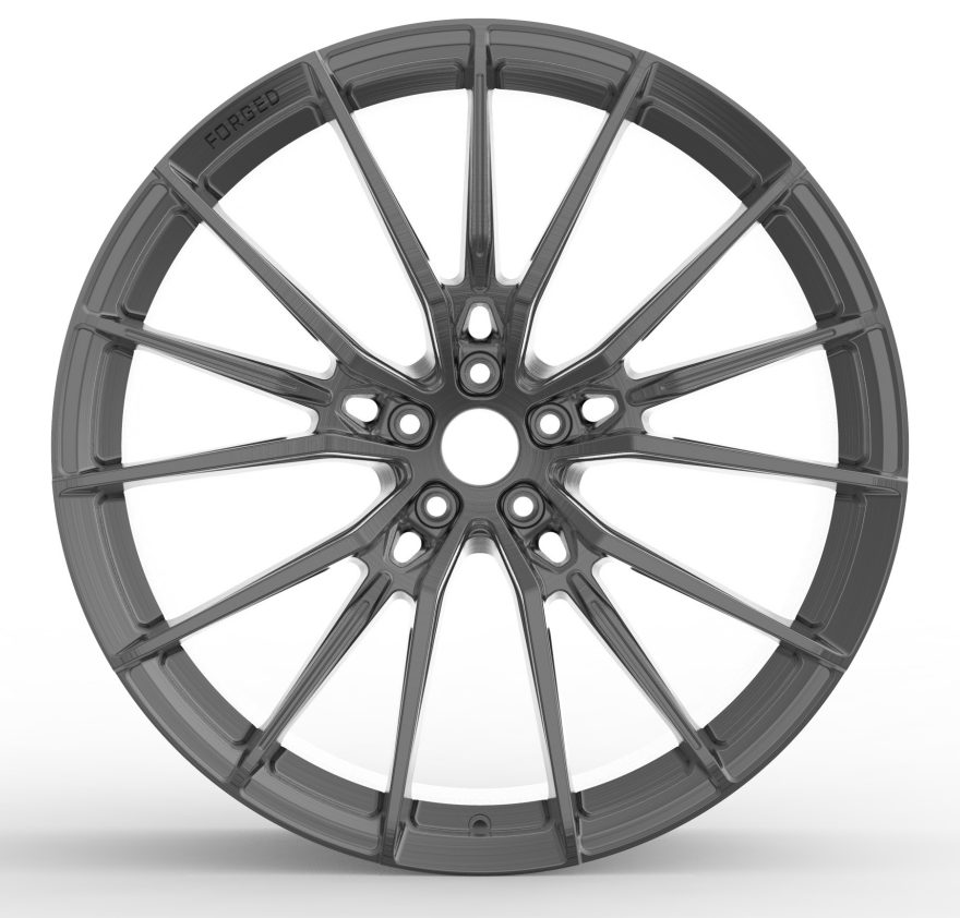 Кованые диски Ju-Tuning HJ0573 браширование R20 5x112 / 5x114.3