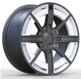 Кованые диски Ju-Tuning HJ0522 матовый графит R19–R21 5x114.3 на AITO, Li Auto, Xiaomi, Zeekr