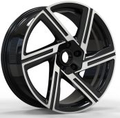 Кованые диски Ju-Tuning HJ0548 чёрный глянец R19–R20 5x114.3 на AITO, Li Auto, Xiaomi, Zeekr