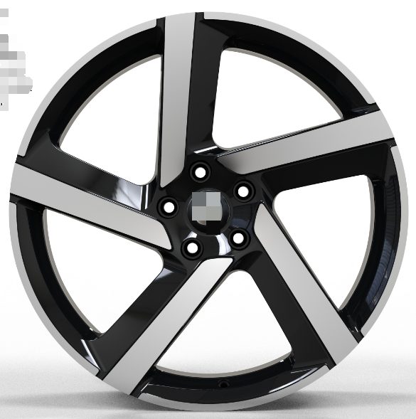 Кованые диски Ju-Tuning HJ0554 чёрный глянец R19–R21 5x114.3 на AITO, Li Auto, Xiaomi, Zeekr