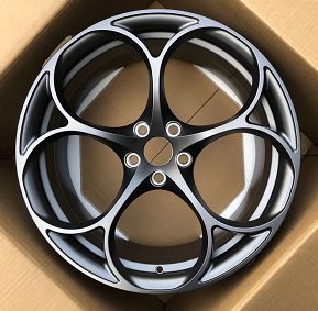 Кованые диски Ju-Tuning LHHJ0125 матовый графит R19 5x110 на AITO, Li Auto, Xiaomi, Zeekr