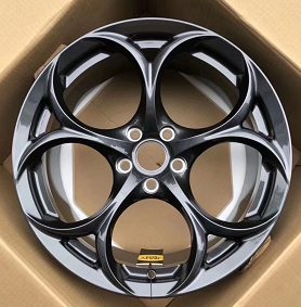 Кованые диски Ju-Tuning HJ0129 чёрный глянец R18–R20 5x110 на AITO, Li Auto, Xiaomi, Zeekr — фото 2