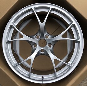 Кованые диски Ju-Tuning HJ81123 яркое серебро R19 5x110 на AITO, Li Auto, Xiaomi, Zeekr