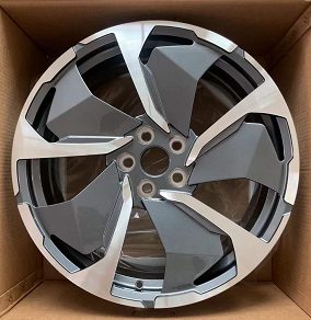 Кованые диски Ju-Tuning HJ0192 графит gunmetal R21 5x120 на AITO, Li Auto, Xiaomi, Zeekr