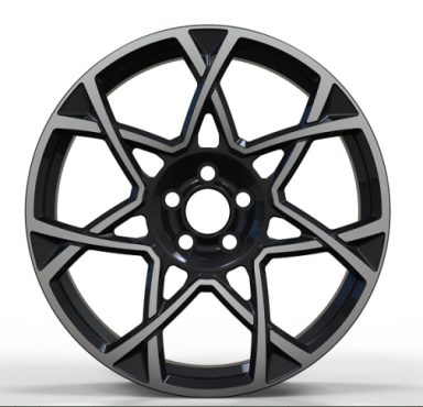 Кованые диски Ju-Tuning JX0308 чёрный глянец R21 5x120 на AITO, Li Auto, Xiaomi, Zeekr
