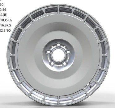 Кованые диски Ju-Tuning HJ0421 чёрный глянец R20–R23 5x120 на AITO, Li Auto, Xiaomi, Zeekr — фото 2
