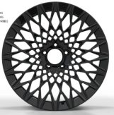 Кованые диски Ju-Tuning HJ0452 чёрный глянец R21 5x120 на AITO, Li Auto, Xiaomi, Zeekr