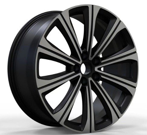 Кованые диски Ju-Tuning HJ0473 чёрный мат R20–R21 5x120 на AITO, Li Auto, Xiaomi, Zeekr
