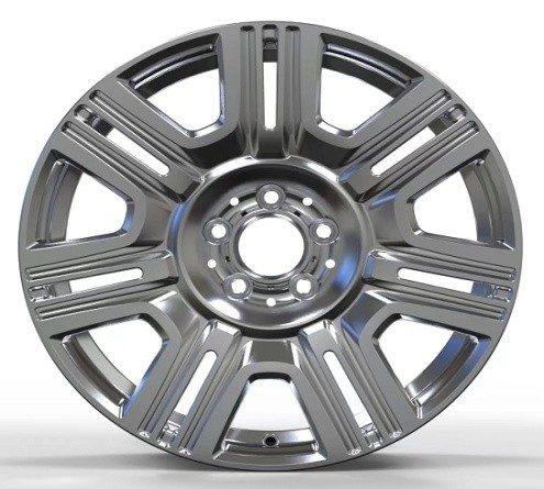 Кованые диски Ju-Tuning HJ0264 чёрный глянец R22 5x120 на AITO, Li Auto, Xiaomi, Zeekr