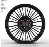 Кованые диски Ju-Tuning HJ0530 чёрный глянец R21 5x120 на AITO, Li Auto, Xiaomi, Zeekr