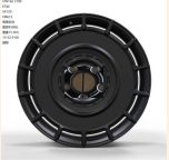 Кованые диски Ju-Tuning CP6162 чёрный мат R21 5x120 на AITO, Li Auto, Xiaomi, Zeekr
